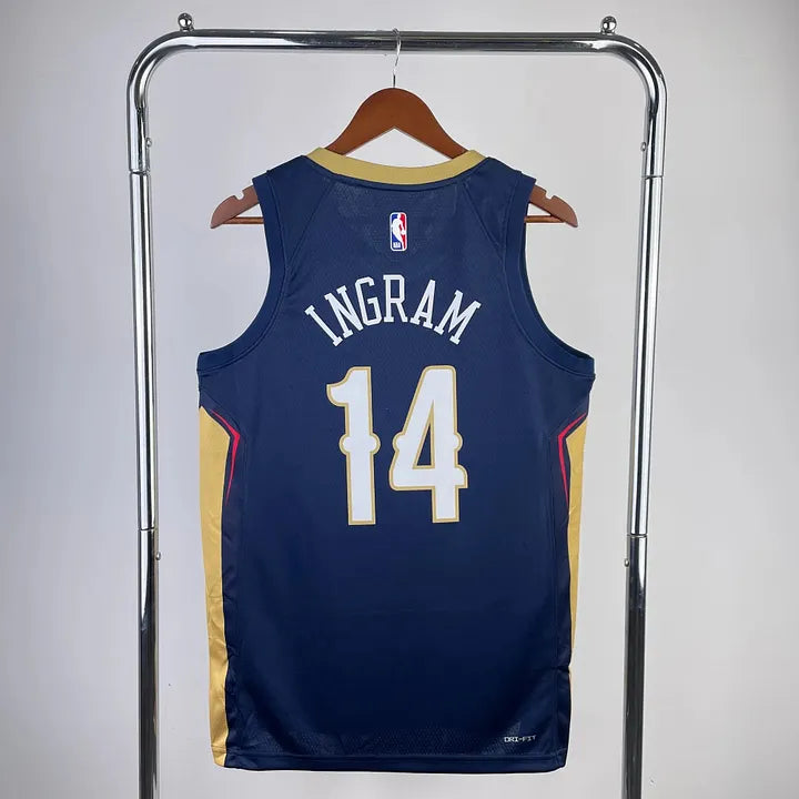Regata New Orleans Pelicans Icon Edition Brandon Ingram Azul