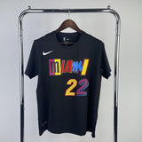 Camiseta Miami Heat Jimmy Butler City Edition DRI-FIT Preta