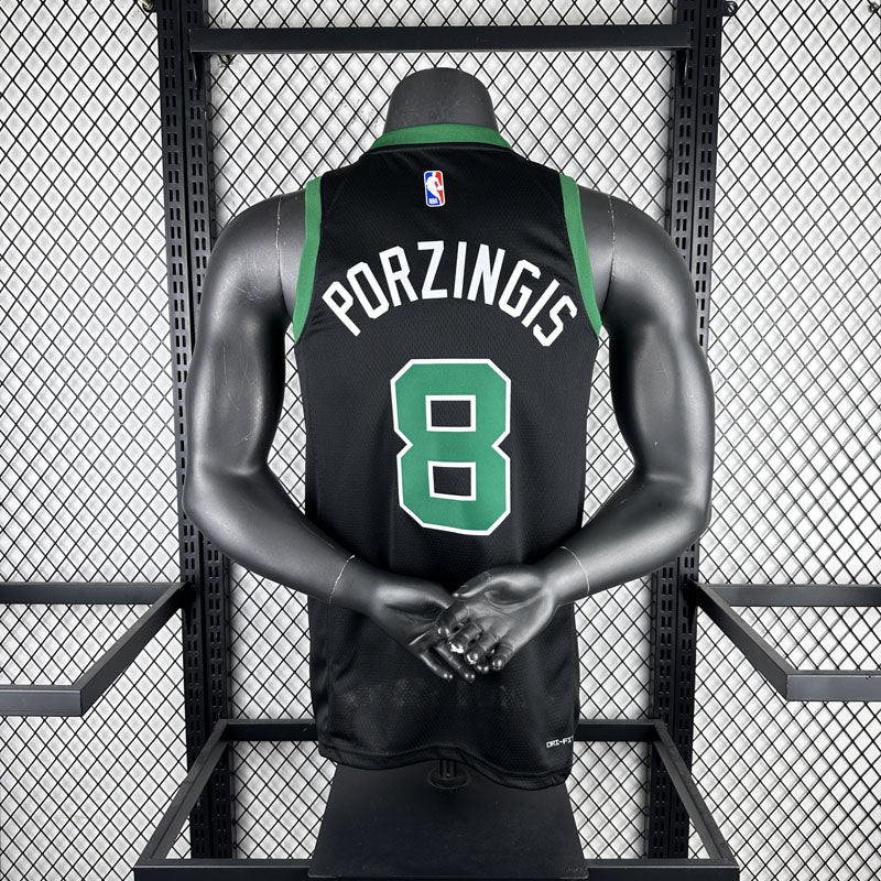 Regata Boston Celtics Statement Edition 23/24 Kristaps Porziņgis Preta