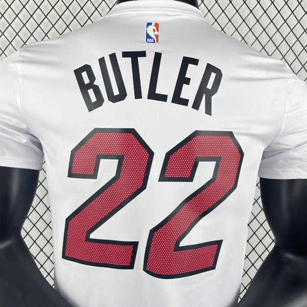 Camiseta Miami Heat Jimmy Butler DRI-FIT Branca