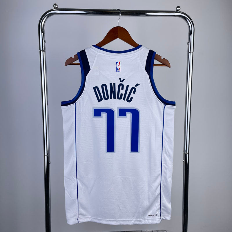 Regata Dallas Mavericks Association Edition 24/25 Luka Doncic Branca