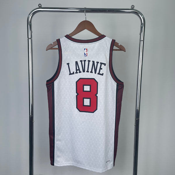 Regata Chicago Bulls City Edition 22/23 Zach LaVine Branca
