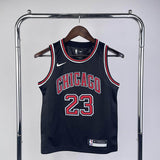 Regata Infantil Chicago Bulls Michael Jordan Preta