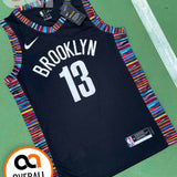 Regata Brooklyn Nets City Edition 19/20 James Harden Preta