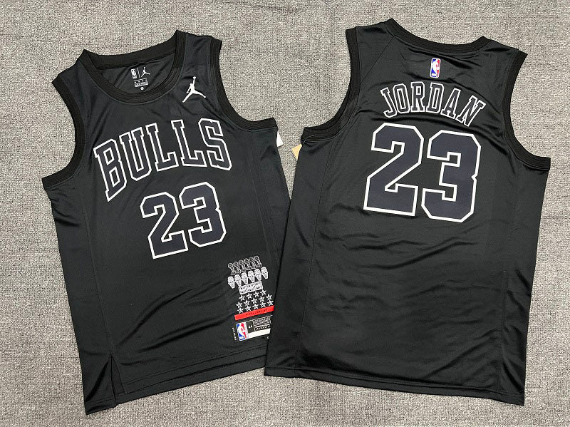 Camisa Regata Chicago Bulls Edição de MvP Michael Jordan Preta