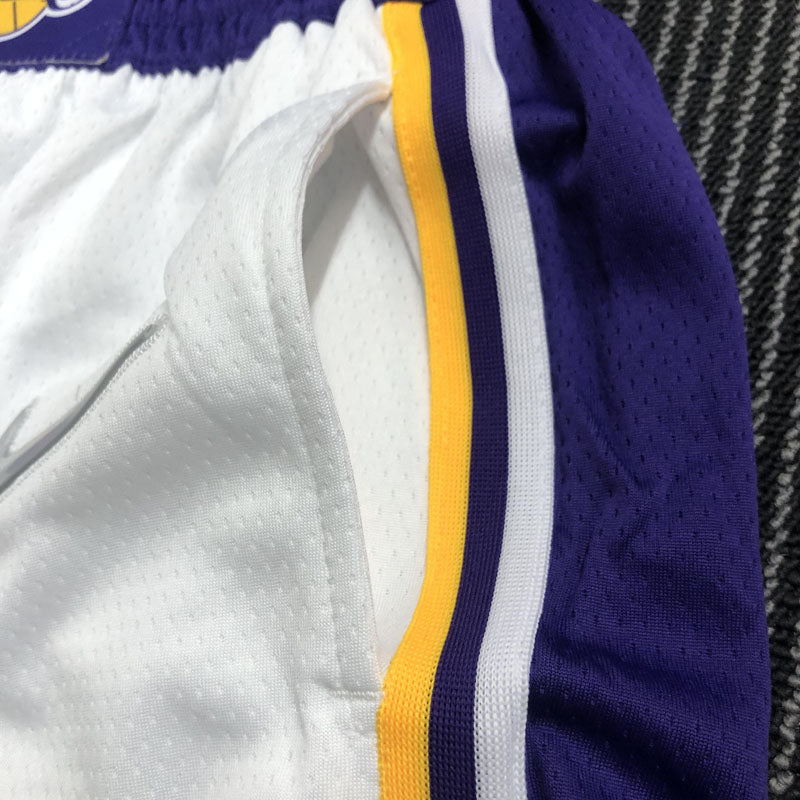 Short Los Angeles Lakers Association Edição 75 anos 21/22 Branco