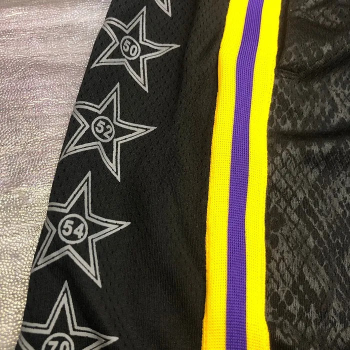 Short Los Angeles Lakers Black Mamba Preto