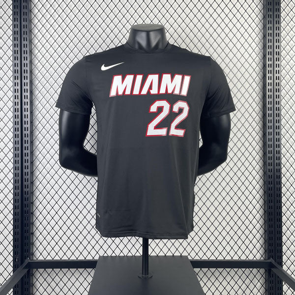 Camiseta Miami Heat Jimmy Butler DRI-FIT Preto