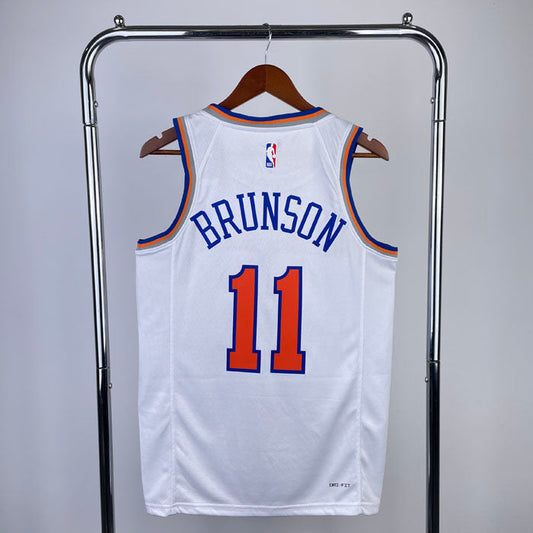 Regata New York Knicks Association Edition 25/26 Jalen Brunson Branca