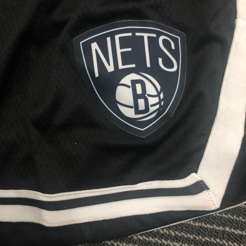 Short Brooklyn Nets Icon Edition Preto