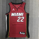 Regata Miami Heat Statement Edição 75 anos Jimmy Butler Vermelha