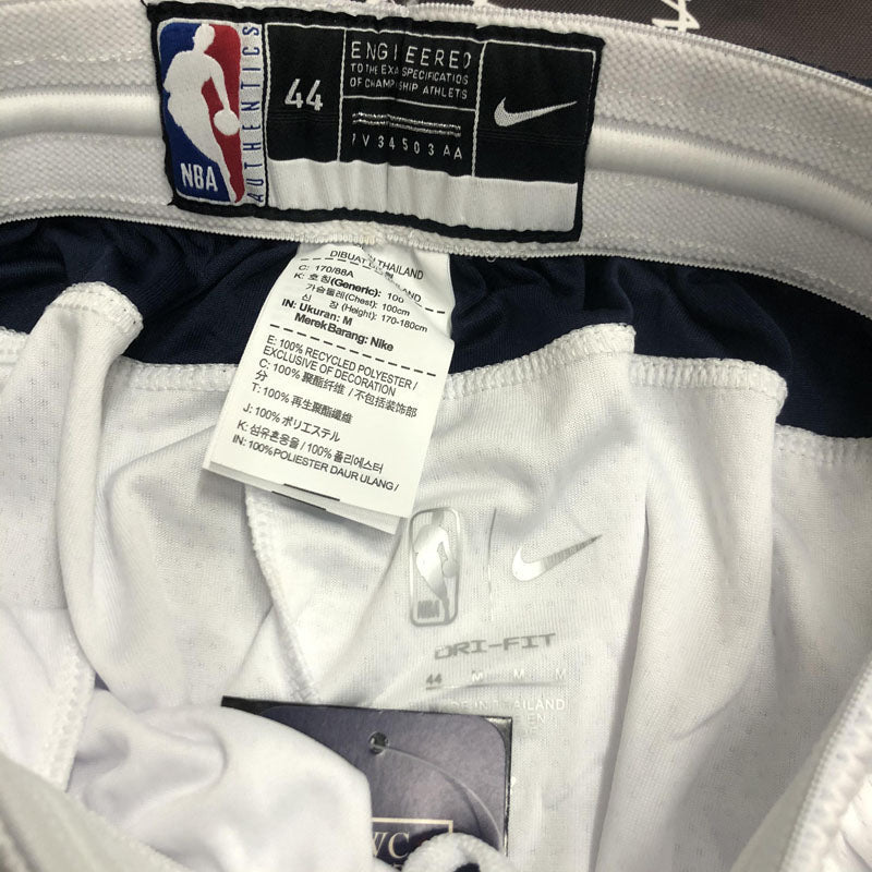 Short Dallas Mavericks Association Edition Branco