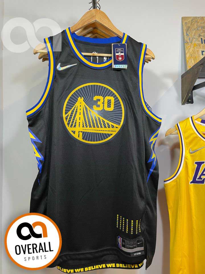 Regata Golden State Warriors Preta Edição 75 anos Stephen Curry
