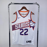 Regata Phoenix Suns Association Edition 24/25 Deandre Ayton Branca