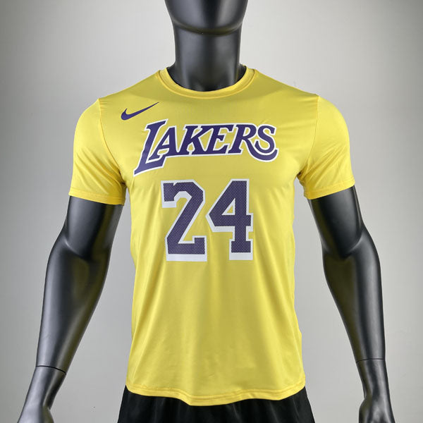 Camiseta Los Angeles Lakers Kobe Bryant 24 DRI-FIT Amarela