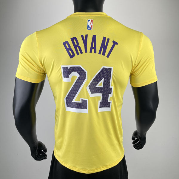 Camiseta Los Angeles Lakers Kobe Bryant 24 DRI-FIT Amarela