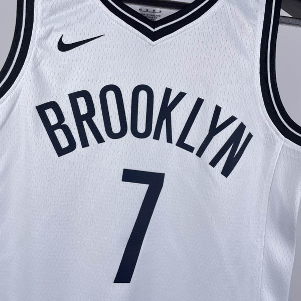 Regata Infantil Brooklyn Nets Kevin Durant Branca