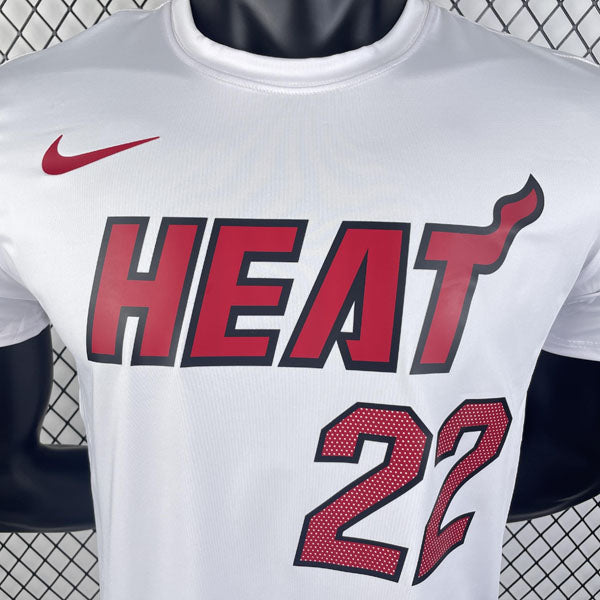 Camiseta Miami Heat Jimmy Butler DRI-FIT Branca
