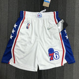 Short Philadelphia 76ers Association Edição 75 anos 21/22 Branco