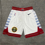Short Denver Nuggets City Edition Branco