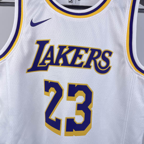 Regata Infantil Los Angeles Lakers LeBron James 23 Branca