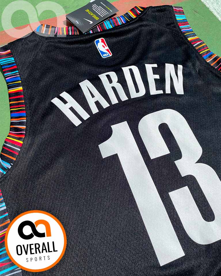 Regata Brooklyn Nets City Edition 19/20 James Harden Preta