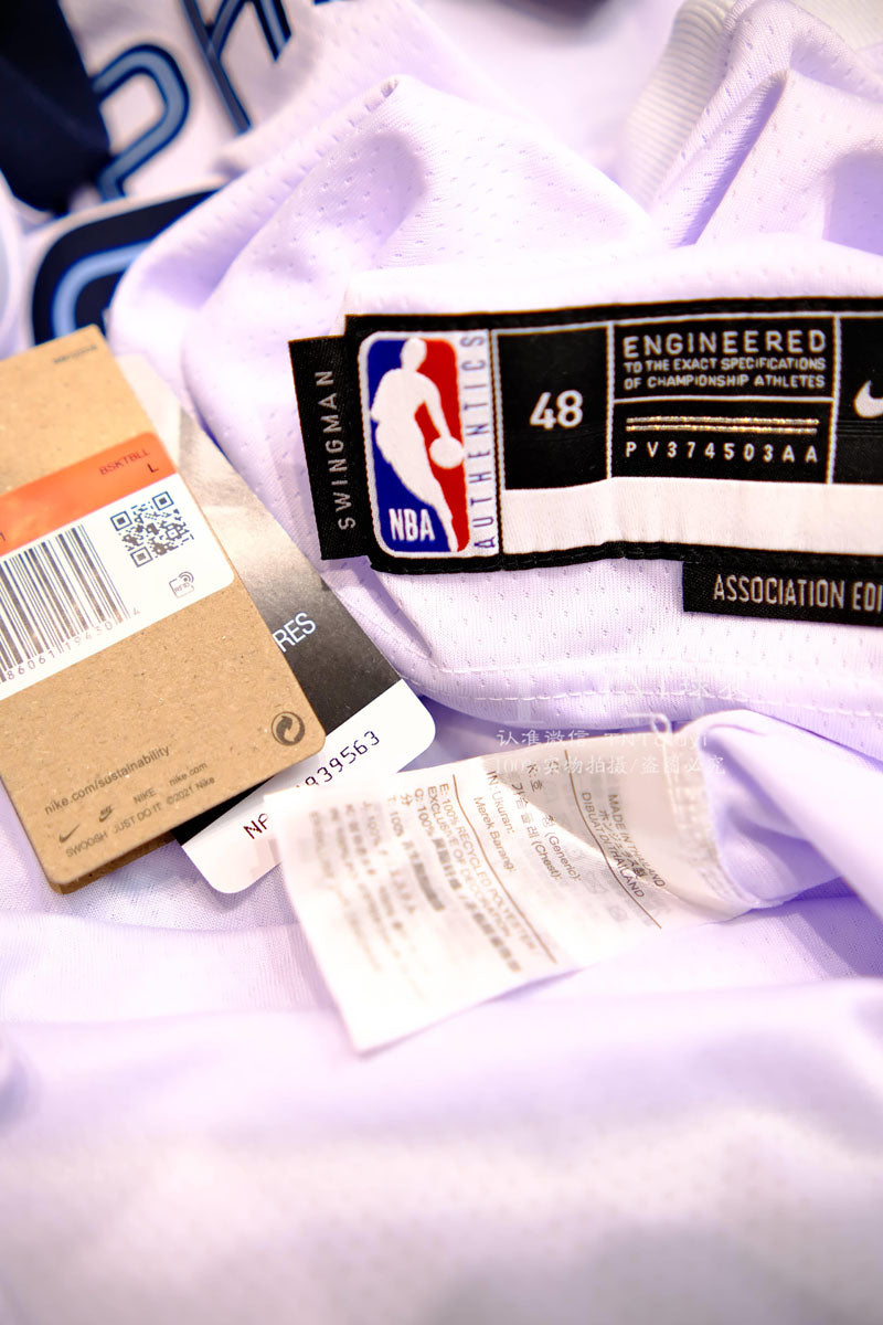 Regata Memphis Grizzlies Association Edition 24/25 Ja Morant Branca