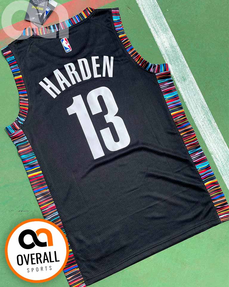 Regata Brooklyn Nets City Edition 19/20 James Harden Preta