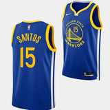 Regata Golden State Warriors Icon Edition 24/25 Gui Santos Azul