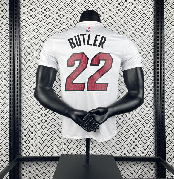 Camiseta Miami Heat Jimmy Butler DRI-FIT Branca