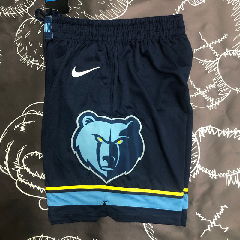 Short Memphis Grizzlies Icon Edition Azul Escuro