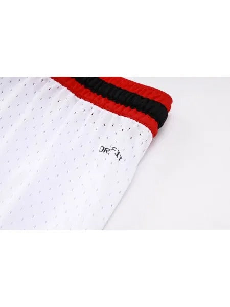 Short Jordan Diamond Branco/Vermelho