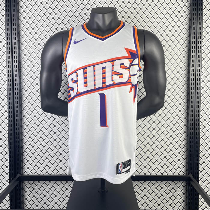 Regata Phoenix Suns Association Edition 24/25 Devin Booker Branca