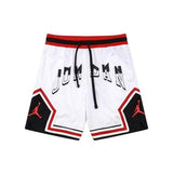 Short Jordan Diamond Branco/Vermelho