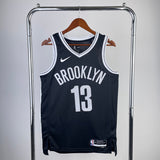 Regata Brooklyn Nets Icon Edition James Harden Preta