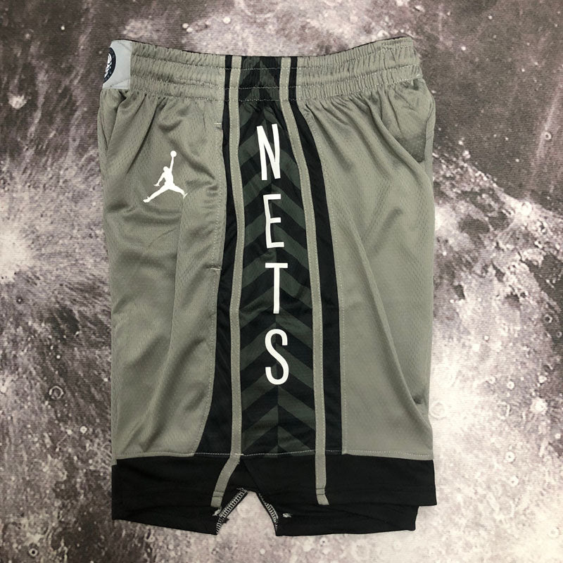 Short Brooklyn Nets Statement Cinza