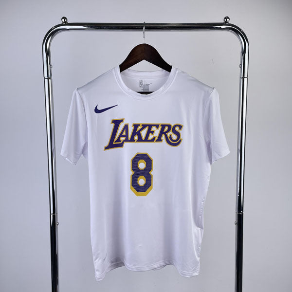 Camiseta Los Angeles Lakers Kobe Bryant 8 DRI-FIT Branca