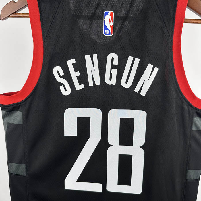 Regata Houston Rockets Statement Edition 23/24 Alperen Şengün Preta