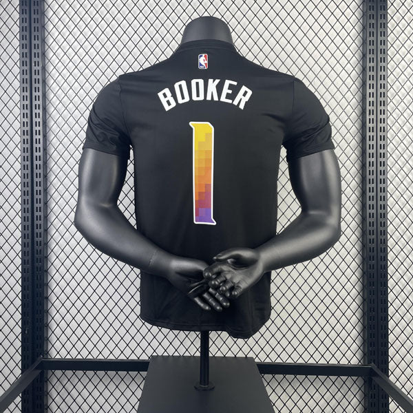 Camiseta Phoenix Suns Devin Booker DRI-FIT Preta