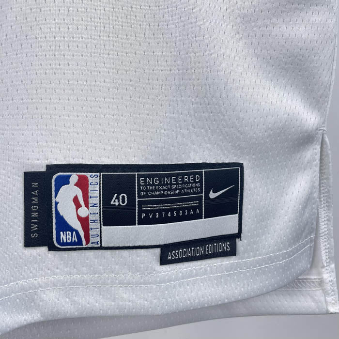 Regata Phoenix Suns Association Edition 24/25 Devin Booker Branca
