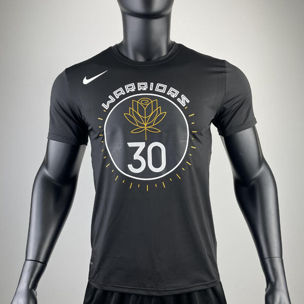 Camiseta Golden State Warriors Stephen Curry DRI-FIT Preta