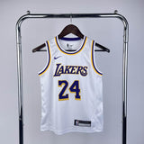 Regata Infantil Los Angeles Lakers Kobe Bryant 24 Branca
