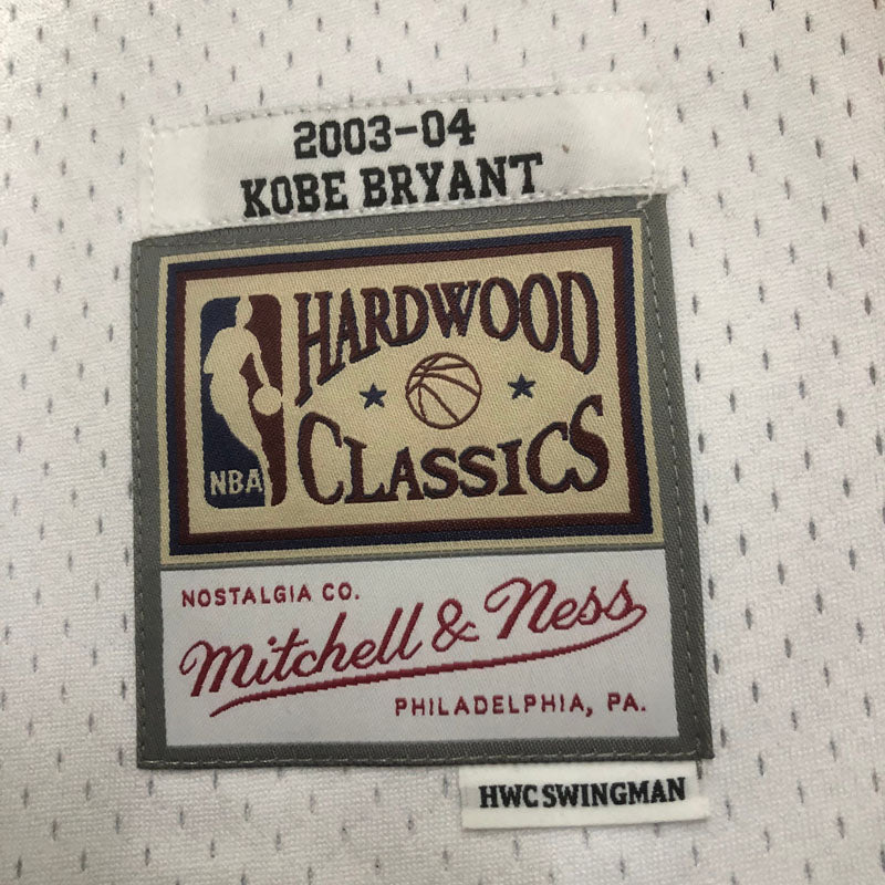 Regata NBA Lakers Retrô Mitchell & Ness 2003/2004 Kobe Bryant