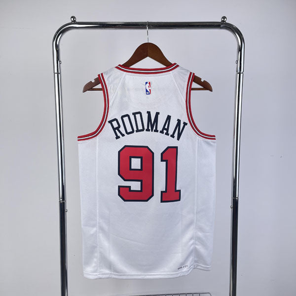 Regata Chicago Bulls Association 23/24 Dennis Rodman Branca