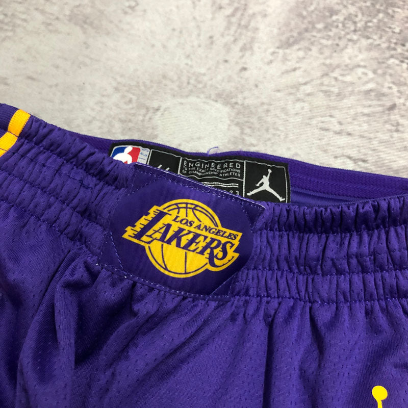 Short Los Angeles Lakers Statement Edition Roxa