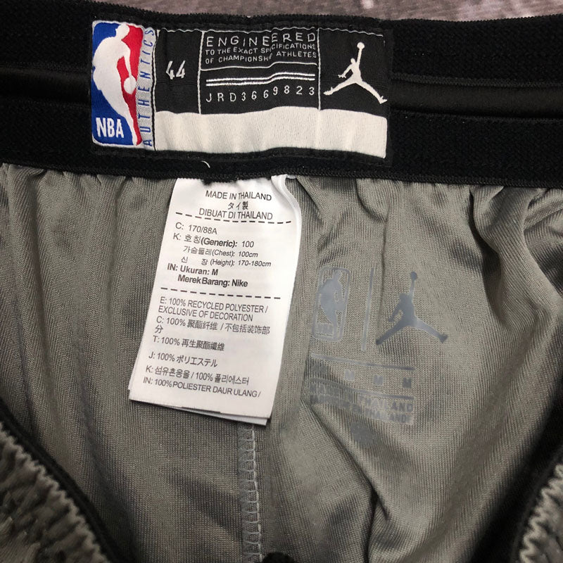 Short Brooklyn Nets Statement Cinza