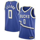 Regata Milwaukee Bucks City Edition 24/25 Damian Lillard