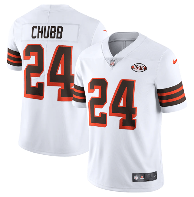 Camisa Cleveland Brow Coleção 1946 Vapor Limited Branca
