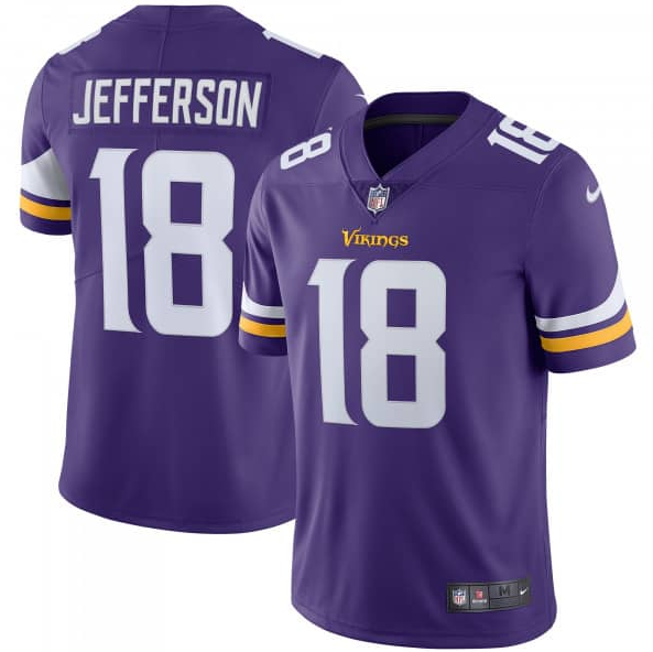 Camisa Minnesota Vikings Vapor Limited Roxa