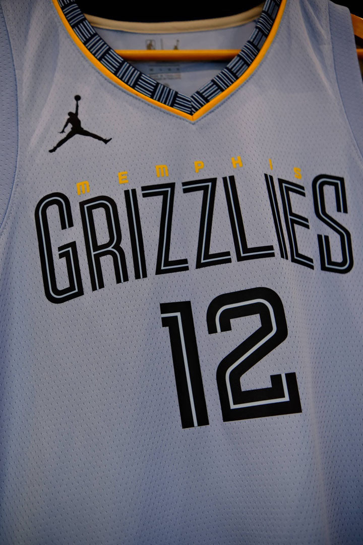 Regata Memphis Grizzlies Statement Edition Ja Morant Azul